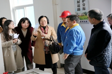 2019年3月8日，时任浙江省水利厅水资源管理处副调研员沈仁英莅临8868体育手机版登录入口调研指导