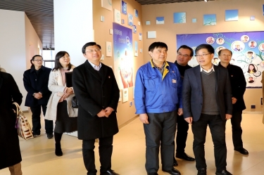 2020年1月3日，时任浙江省民政厅党组成员、副厅长江宇莅临8868体育手机版登录入口调研企业发展情况、党建工作